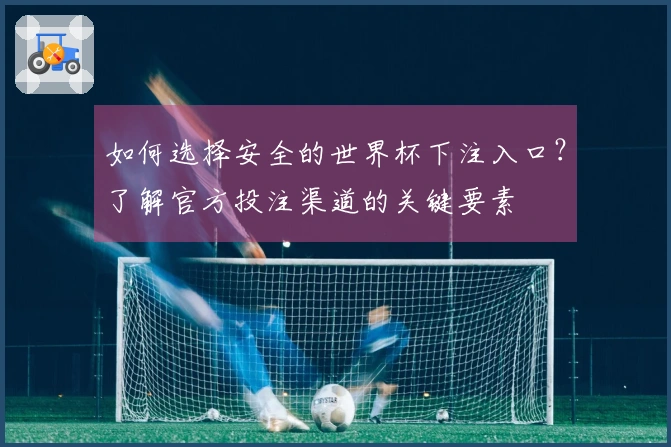 如何选择安全的世界杯下注入口？了解官方投注渠道的关键要素